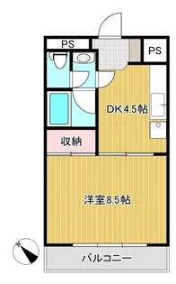 グリーンプラザ【1階】の間取り
