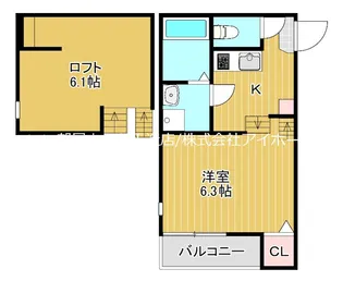 ルミエールSORA【2階】の間取り