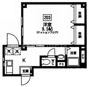 RIO FLAT YUKAWA【2階】の間取り