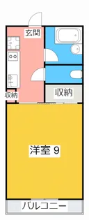 パレスハートA棟【2階】の間取り