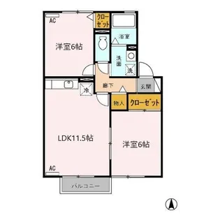 サン東校【2階】の間取り