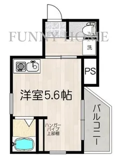 グランツ弦巻【2階】の間取り
