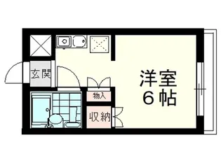 バーデンライク鴻巣【2階】の間取り