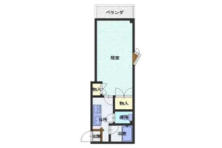 ロイヤルハイツ【1階】の間取り
