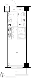 ルーブル川崎中丸子弐番館【6階】の間取り