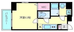 フォレスト西大路五条【9階】の間取り