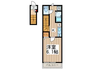 LYNX田無【2階】の間取り