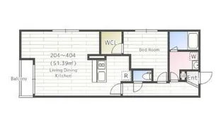 THE CLASS Luxury residence ~ザクラスラグ【4階】の間取り