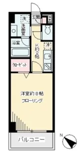 HEIM TAKUMI II【2階】の間取り