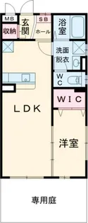 プレジールT【1階】の間取り