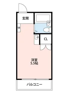 サンライフ平成【3階】の間取り