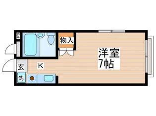 ブロッカム8【2階】の間取り