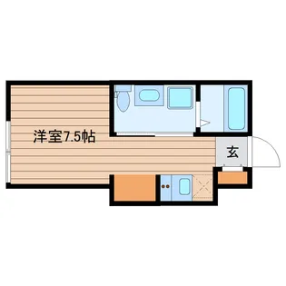 GIGI北四番丁【2階】の間取り
