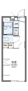 レオパレス城【1階】の間取り