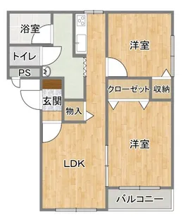 ヒーローマンション リラ【2階】の間取り