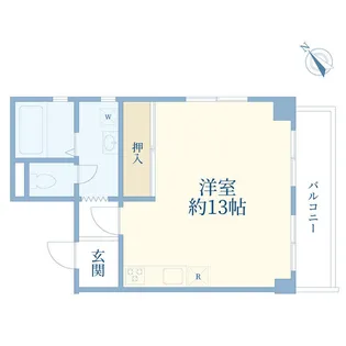 秀和第二南平台レジデンス【5階】の間取り