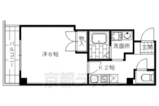 マホガニーコート【6階】の間取り