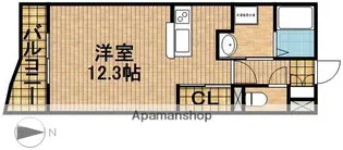 アラモードII【4階】の間取り