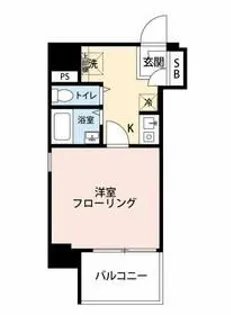 メインステージ大森駅前【10階】の間取り