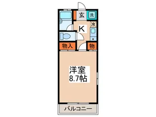 ディアコート【2階】の間取り