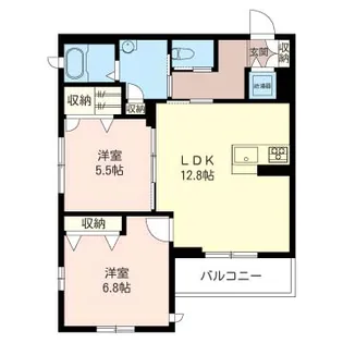 Aries【3階】の間取り