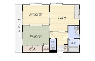 シャンポール太良【3階】の間取り
