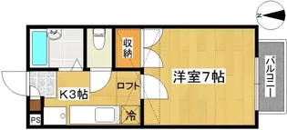 ステーブルサトー【1階】の間取り