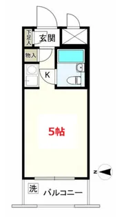 エンゼルハイム大森第5【1階】の間取り