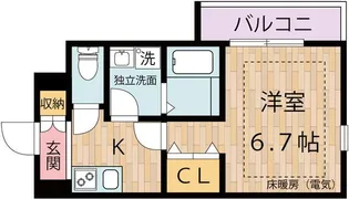 リュミエールIの間取り