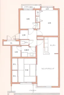 Uエミネンス【3階】の間取り