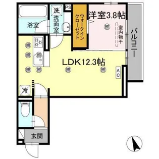 セレーノ コート【2階】の間取り