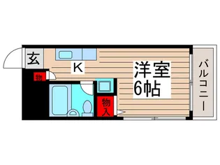 ピアネ-ズ中山【3階】の間取り