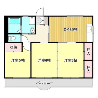 高田グランドマンション【2階】の間取り