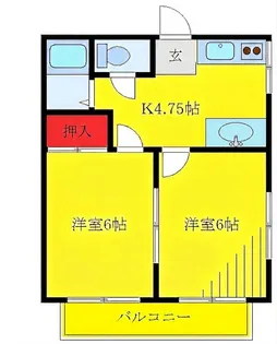イダハウス【2階】の間取り