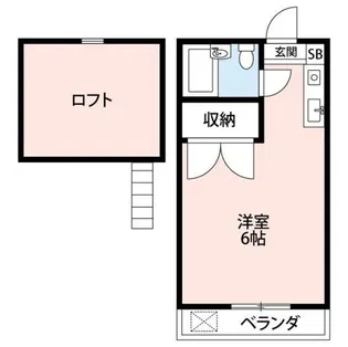 カスティル三園【3階】の間取り