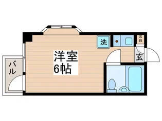 かとれあマンション【3階】の間取り
