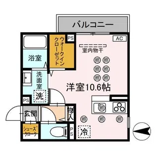 サンノワール【3階】の間取り