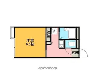 レオパレス囃子水台【1階】の間取り