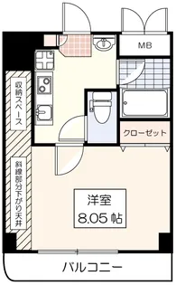 アミ・デ・モアノ【3階】の間取り