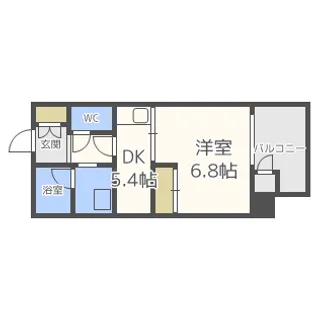 リーブル25【11階】の間取り