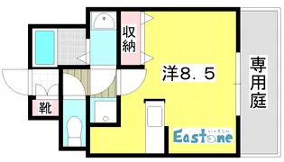 アルメール【1階】の間取り