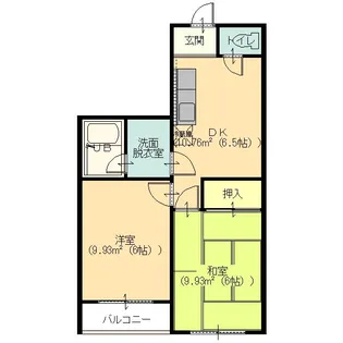 アネックス21福富1【1階】の間取り