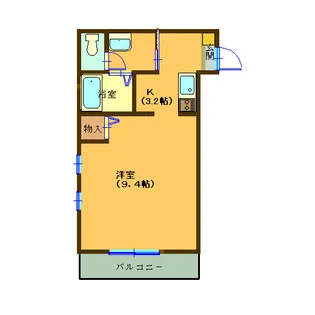 小町メゾン【2階】の間取り