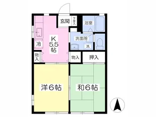 ブランシェ【1階】の間取り