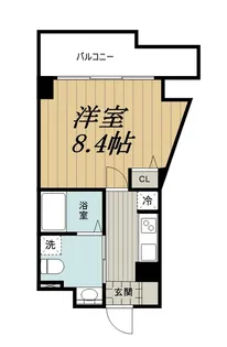 SIDE One【10階】の間取り