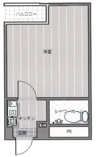 トーシンコーポ円山【2階】の間取り