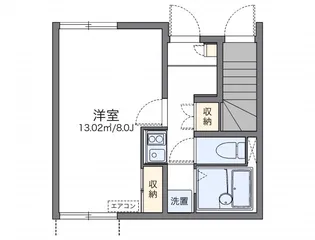 レオネクスト川原【1階】の間取り