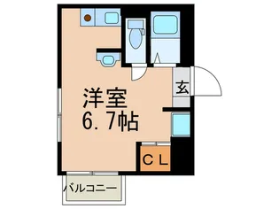 ボ-ディングハウスY.G【1階】の間取り