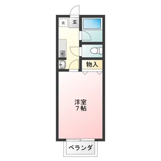 うるし畑荘【2階】の間取り