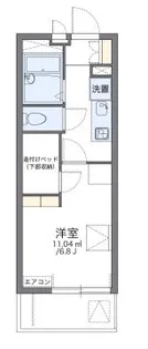 東京都昭島市拝島町1【マンション】の間取り
